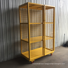 Warehouse Industrial Stackable Wire Mesh Trolley